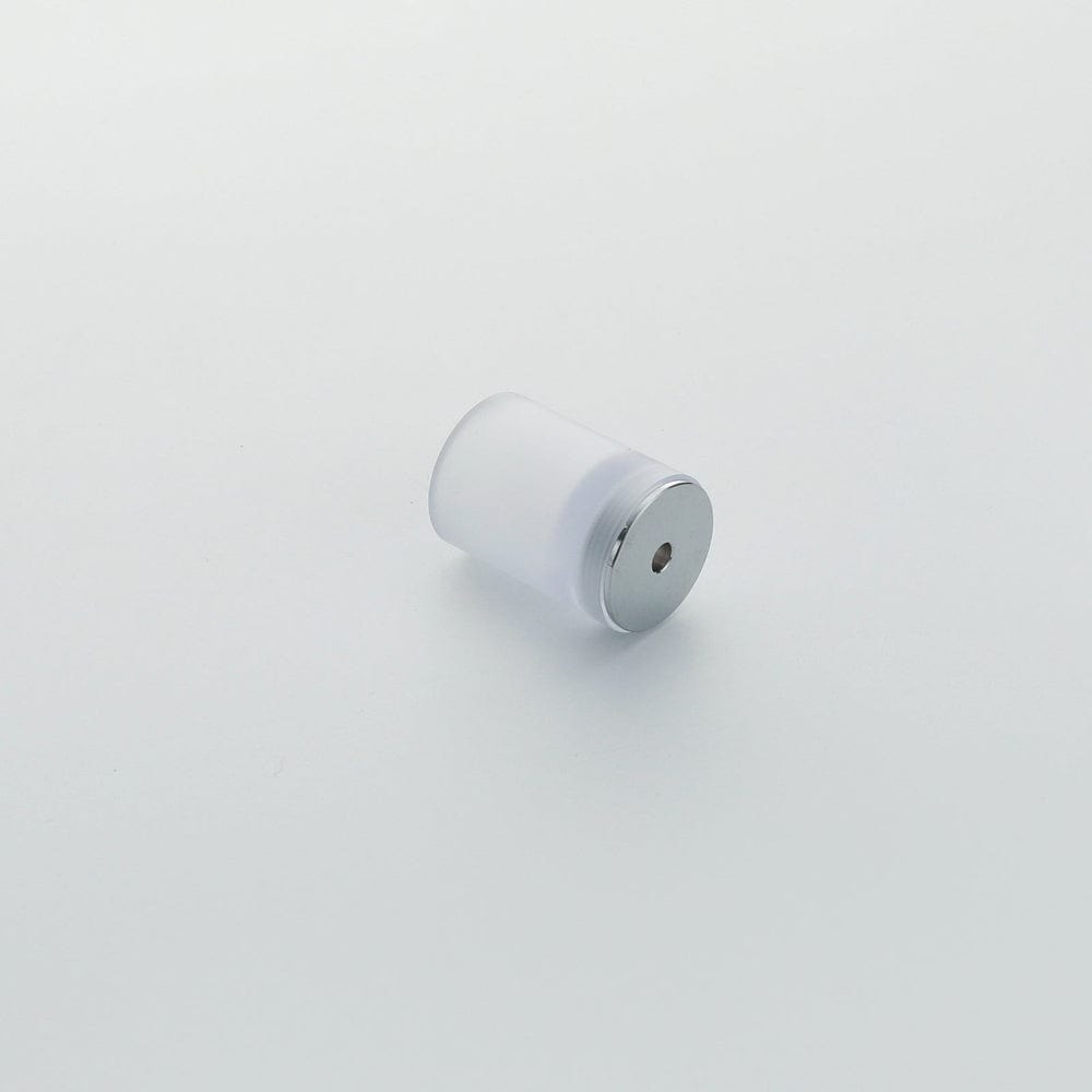 White 1 inch diameter Blade Plug - Sabers Unlimited