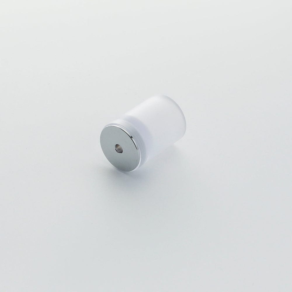 White 1 inch diameter Blade Plug - Sabers Unlimited