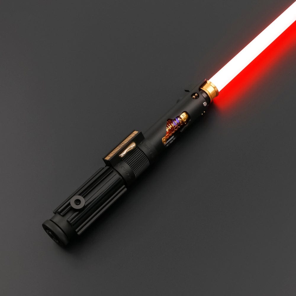 Black Fallen Knight lighstaber - Sabers Unlimited