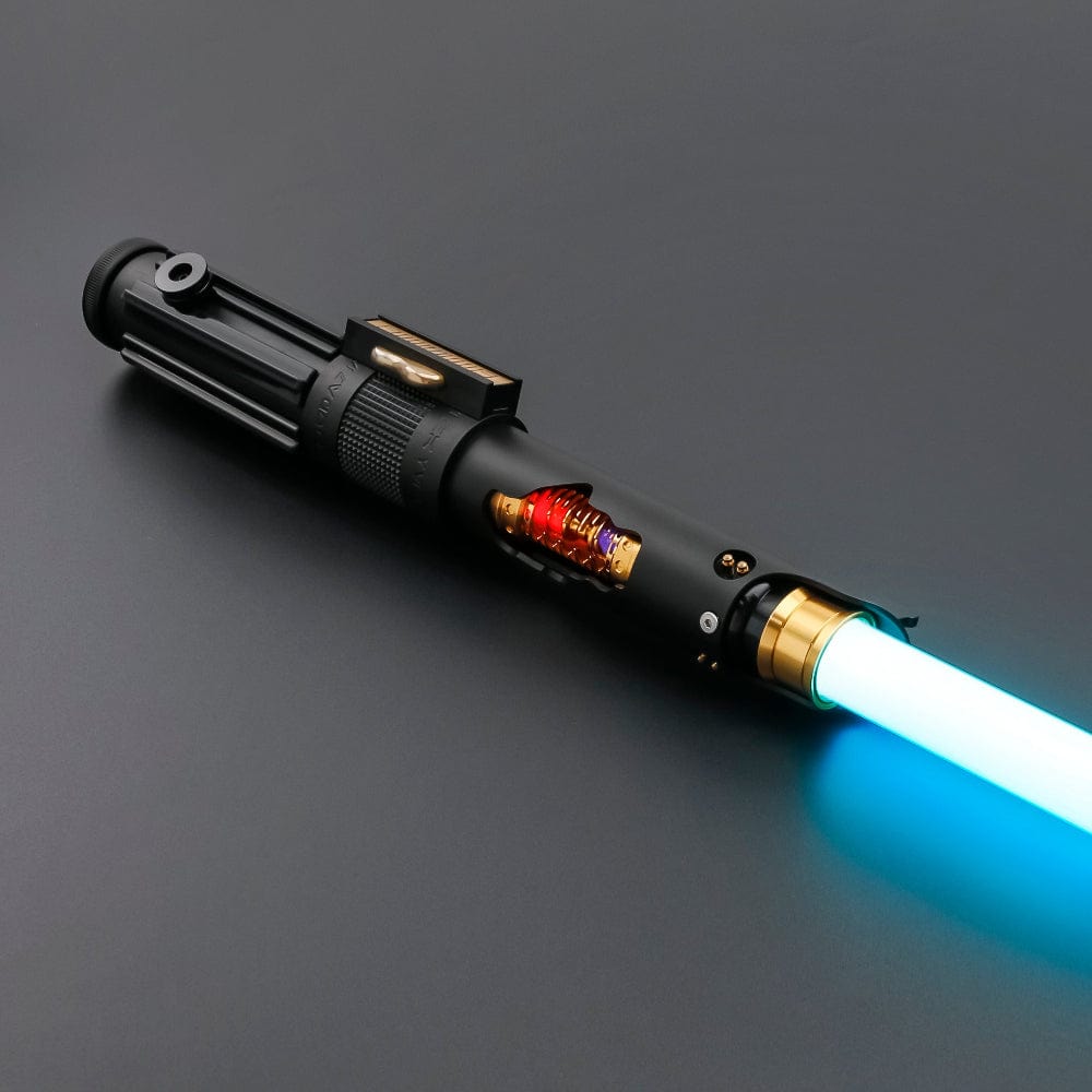 Black Fallen Knight lighstaber - Sabers Unlimited