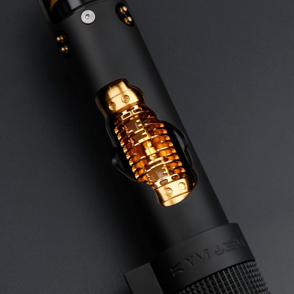 Black Fallen Knight lighstaber - Sabers Unlimited
