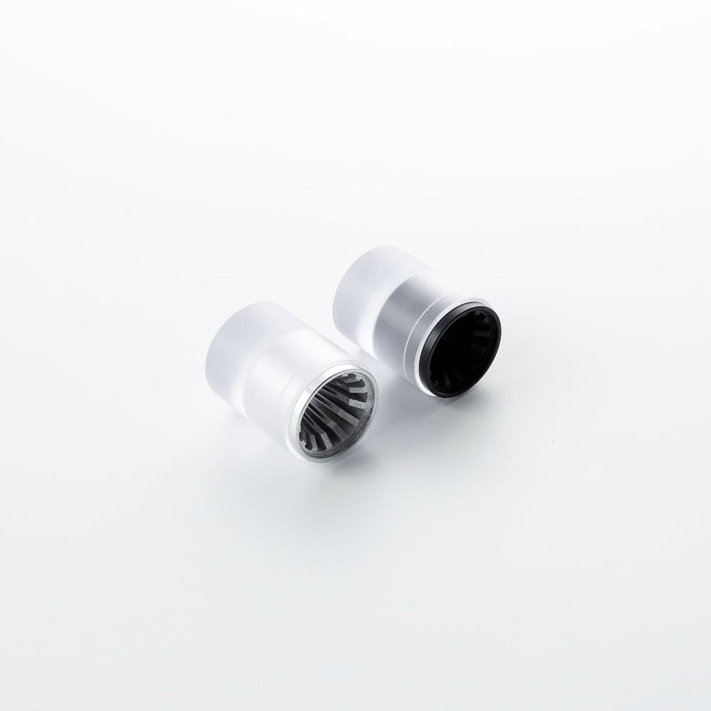 Black and silver 7/8 inch Blade Plug - Sabers Unlimited