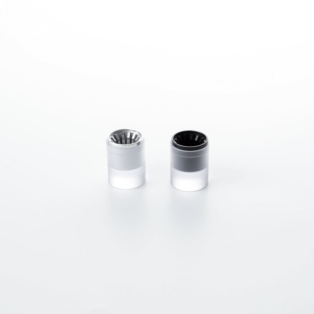 Black and silver 7/8 inch Blade Plug - Sabers Unlimited