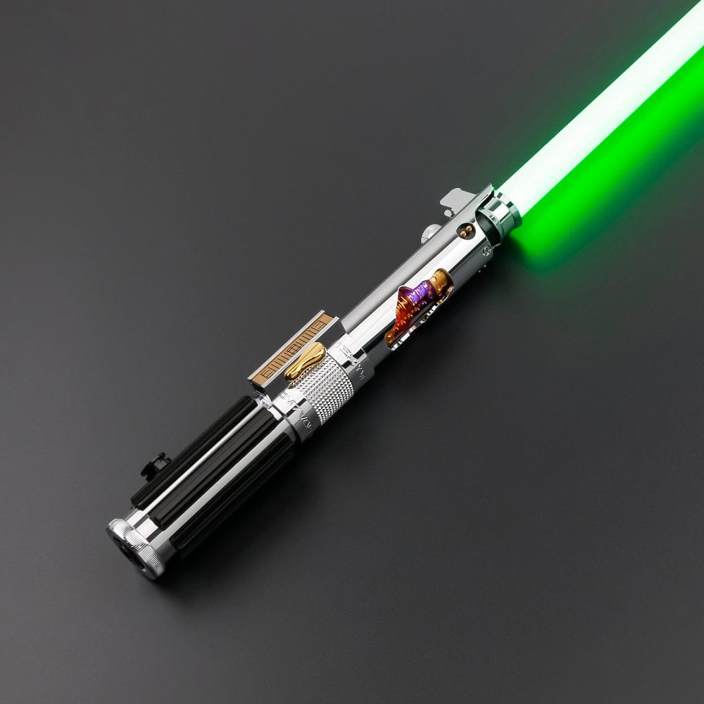 Chrome Fallen Knight lighstaber - Sabers Unlimited
