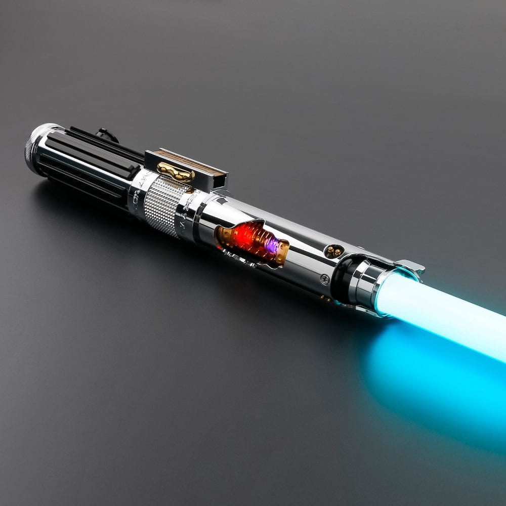Chrome Fallen Knight lighstaber - Sabers Unlimited
