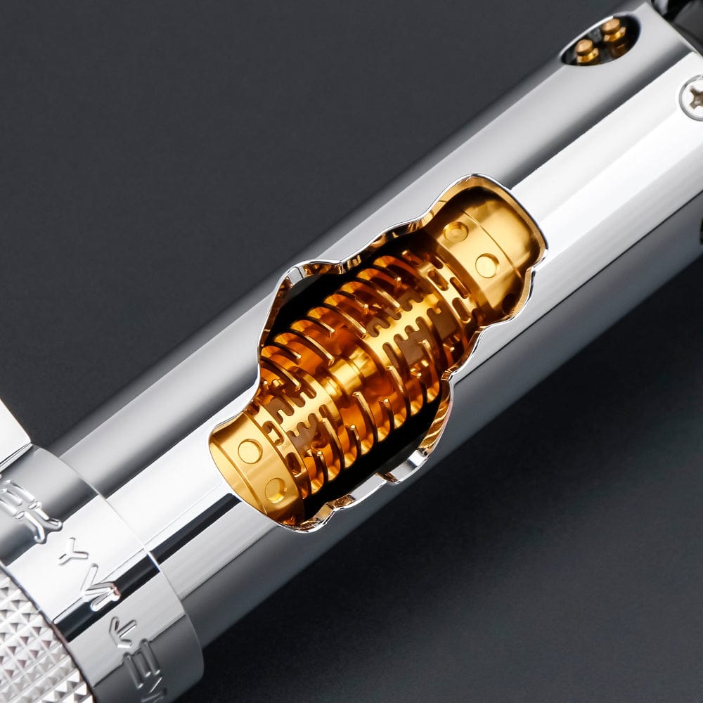 Chrome Fallen Knight lighstaber - Sabers Unlimited