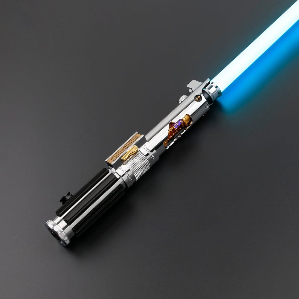 Chrome Fallen Knight lighstaber - Sabers Unlimited