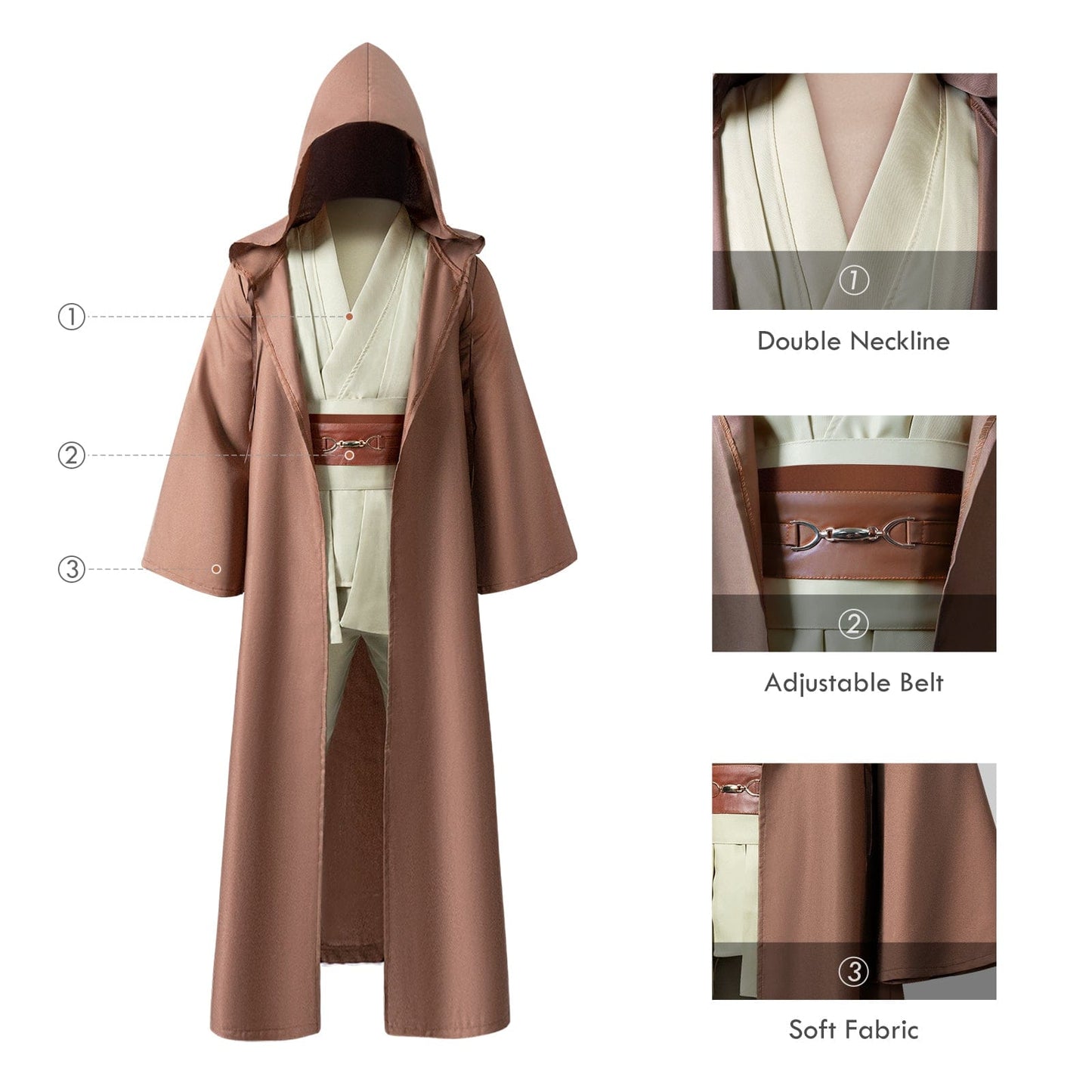 Jedi Sith custom made robe - SABERS UNLIMITED
