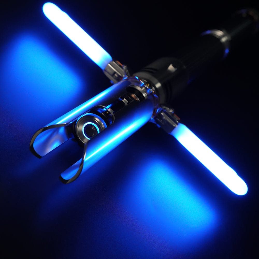 Survivor Crossguard Elite lightsaber - Sabers Unlimited