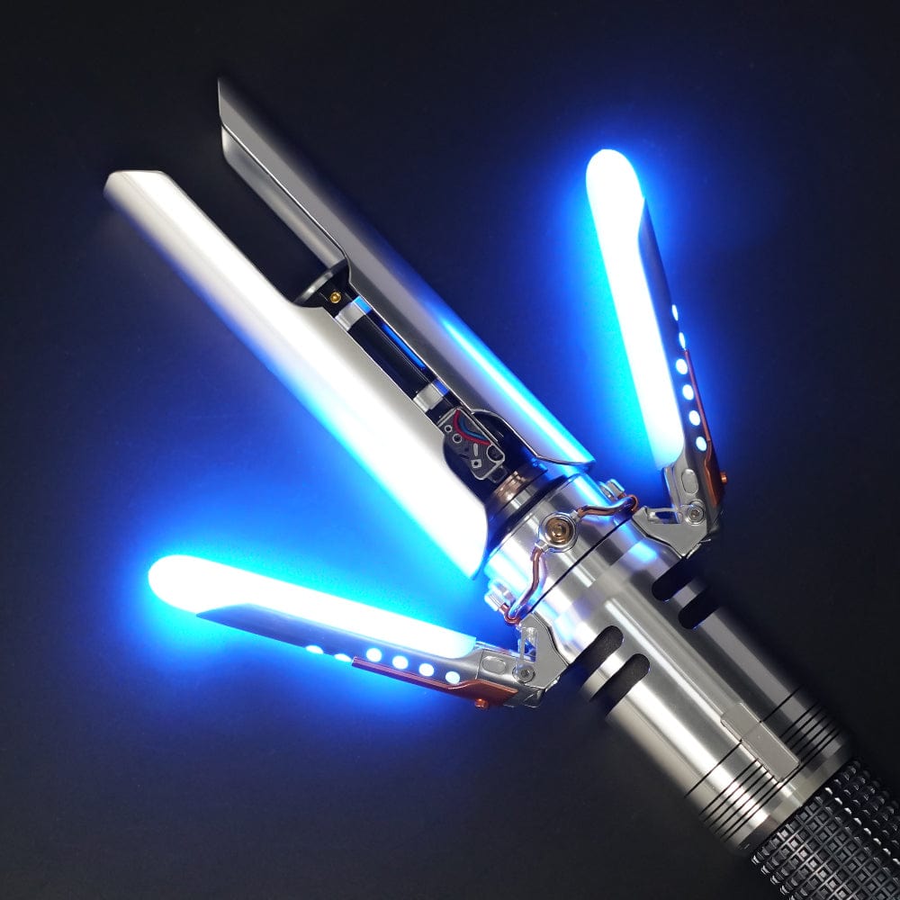 Survivor Crossguard Elite lightsaber - Sabers Unlimited
