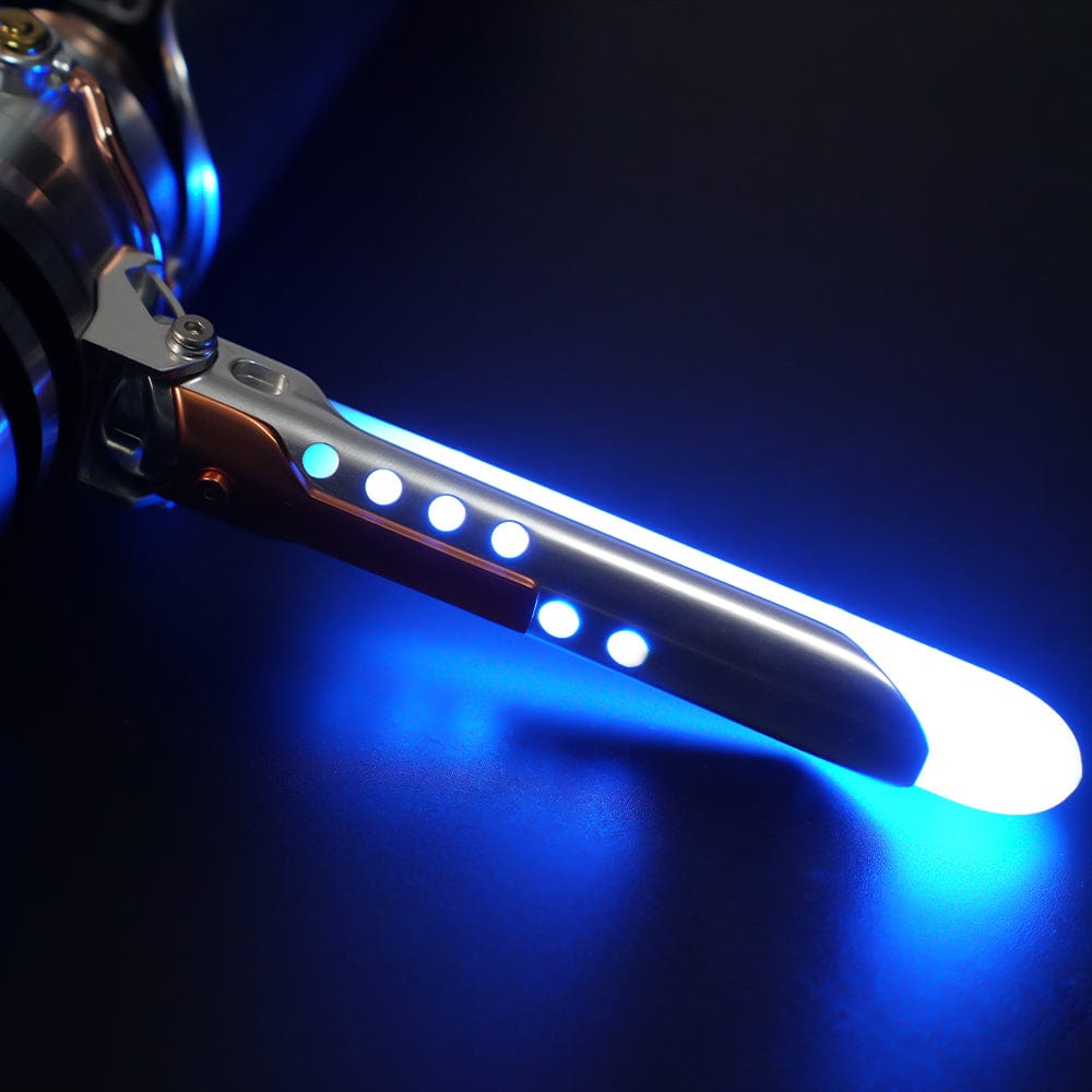 Survivor Crossguard Elite lightsaber - Sabers Unlimited