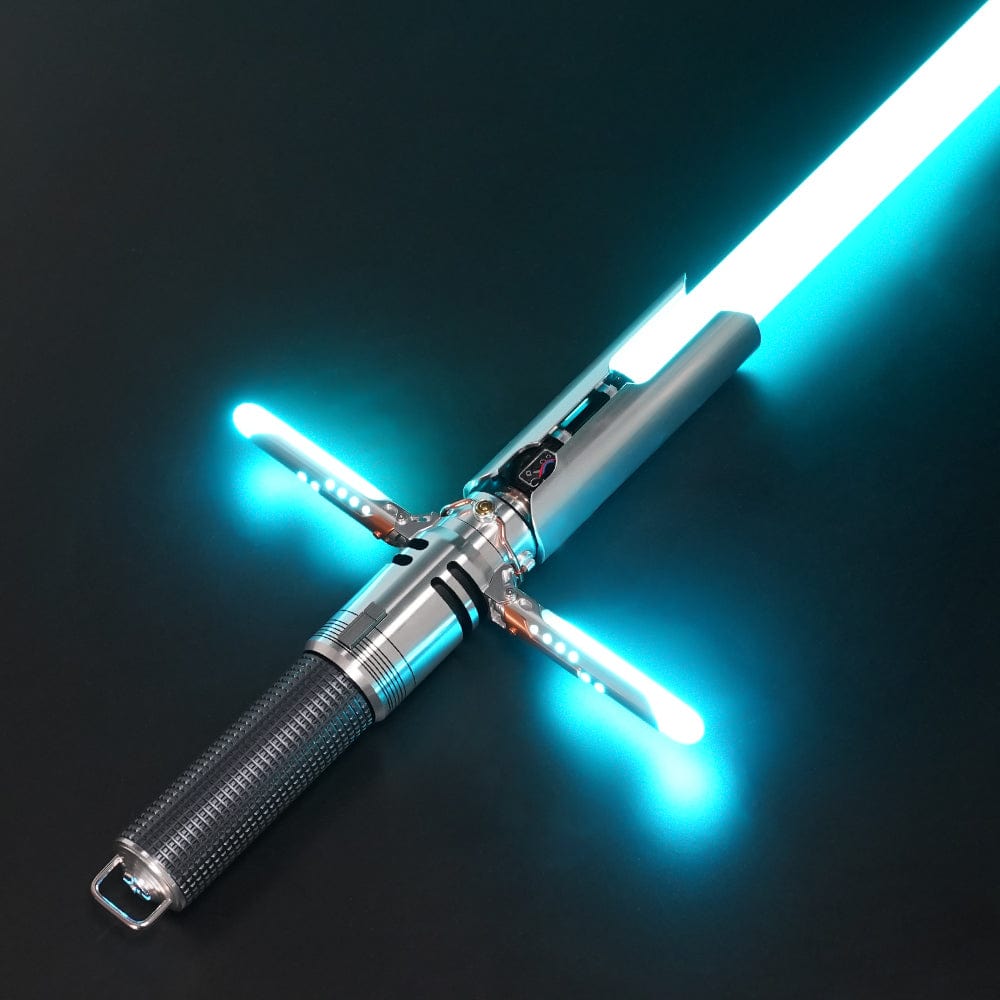 Survivor Crossguard Elite lightsaber - Sabers Unlimited