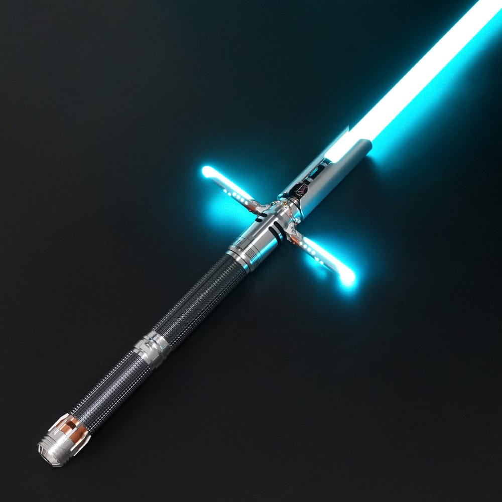 Survivor Crossguard Elite lightsaber - Sabers Unlimited