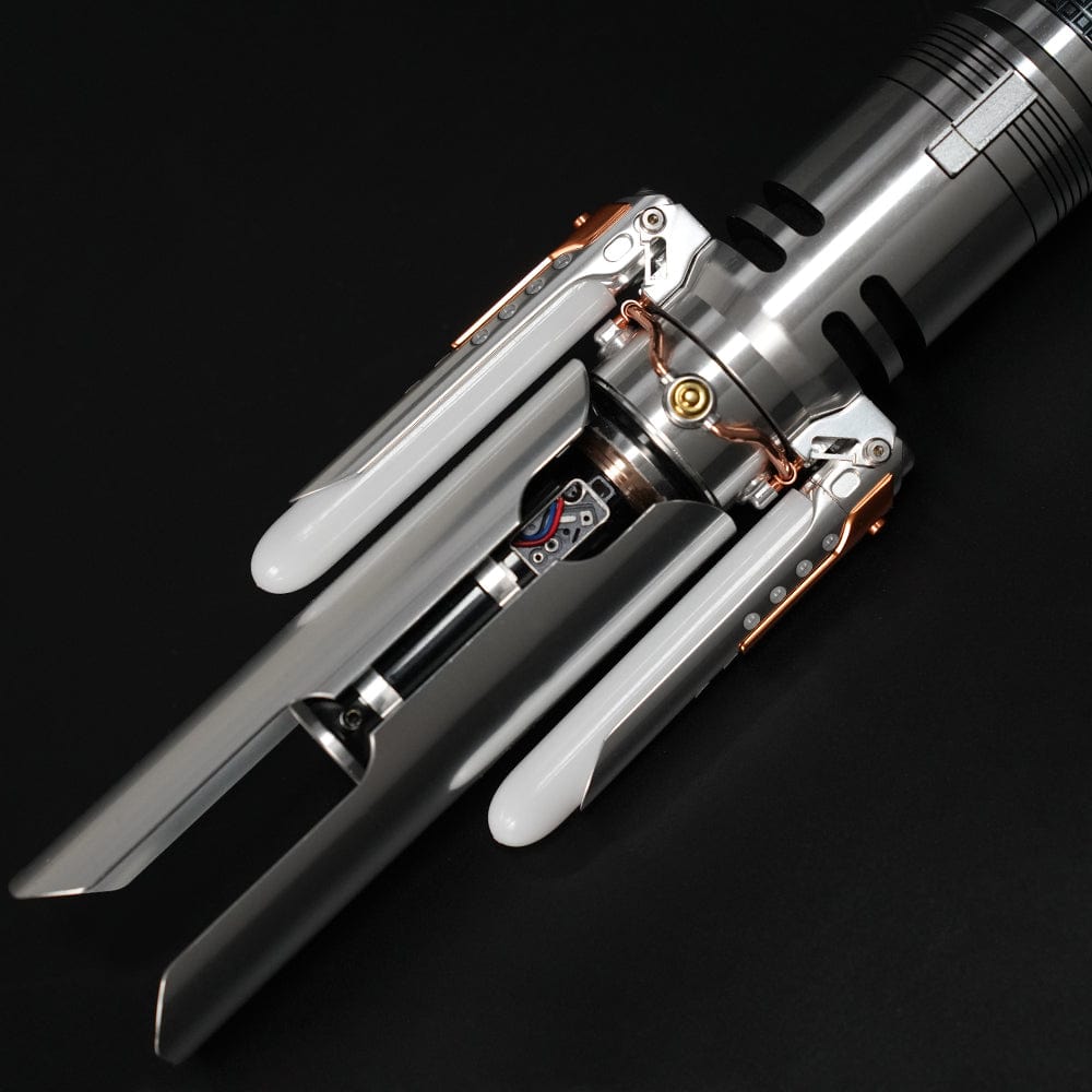 Survivor Crossguard Elite lightsaber - Sabers Unlimited