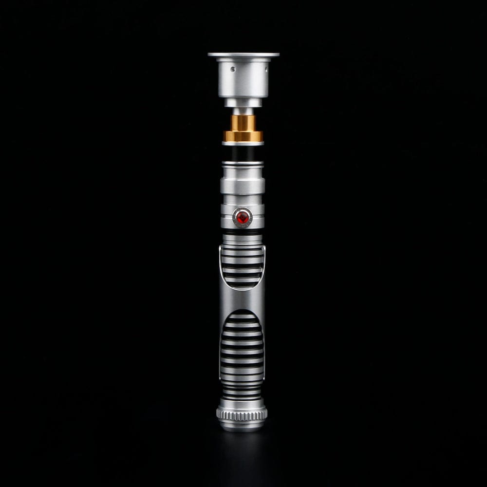 Spinner silver master hilt - Sabers Unlimited