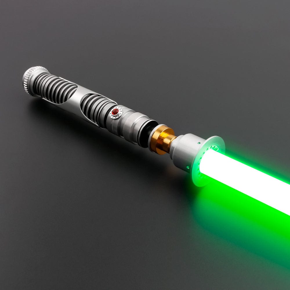 Spinner silver master hilt - Sabers Unlimited