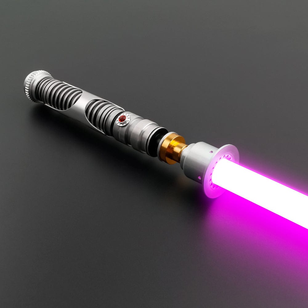 Spinner silver master hilt - Sabers Unlimited