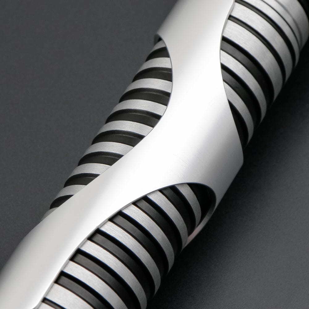 Spinner silver master hilt - Sabers Unlimited