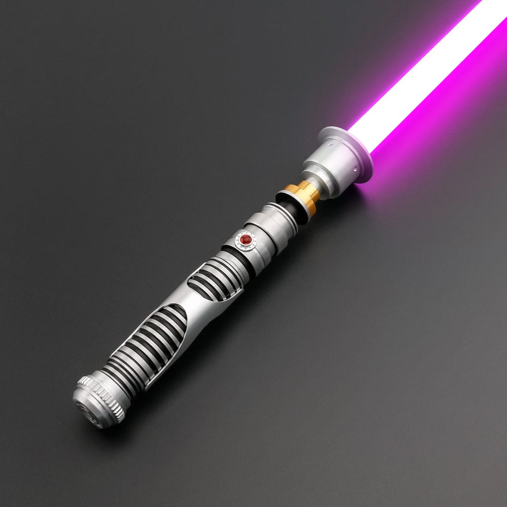 Spinner silver master hilt - Sabers Unlimited
