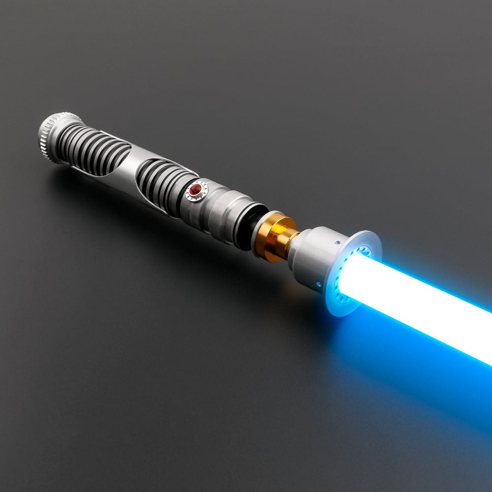 Spinner silver master hilt - Sabers Unlimited