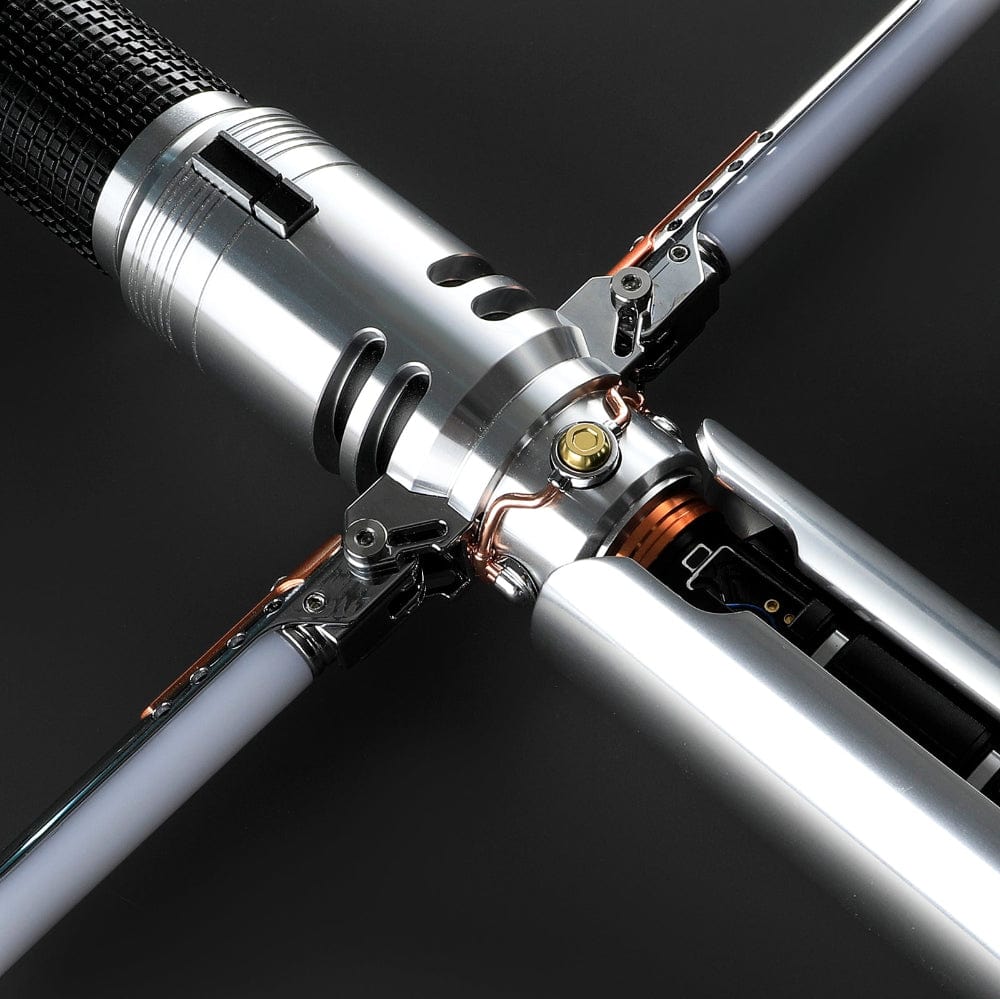 Survivor Crossguard lightsaber - Sabers Unlimited