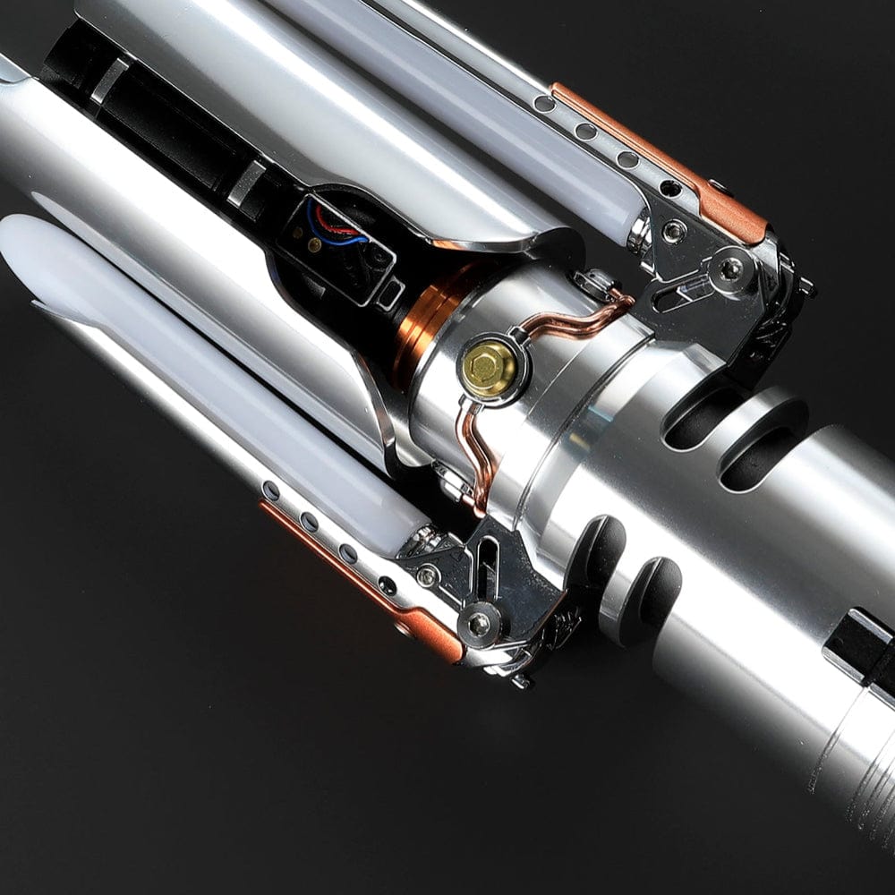 Survivor Crossguard lightsaber - Sabers Unlimited