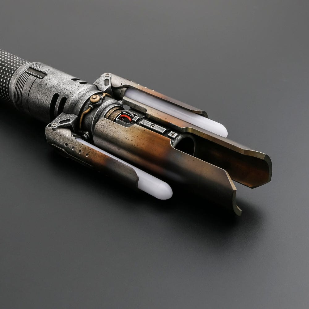 Survivor Crossguard V2 lightsaber - Sabers Unlimited