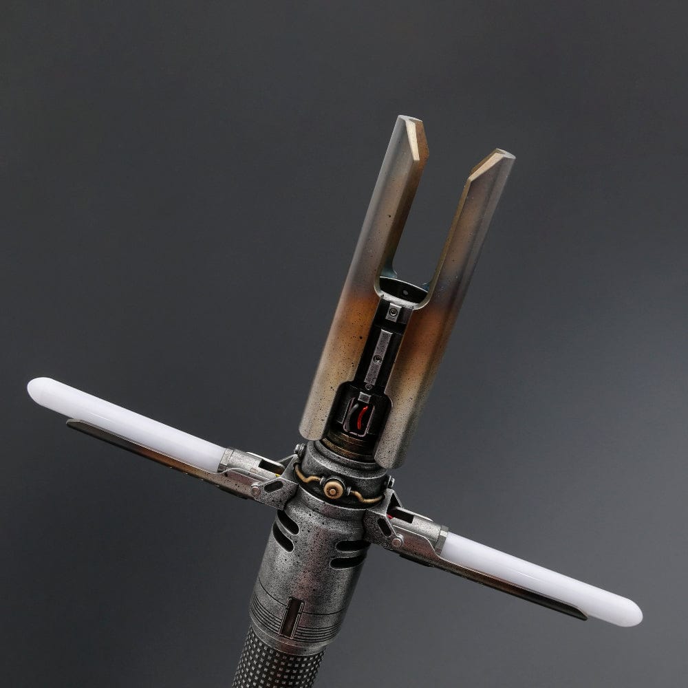 Survivor Crossguard V2 lightsaber - Sabers Unlimited
