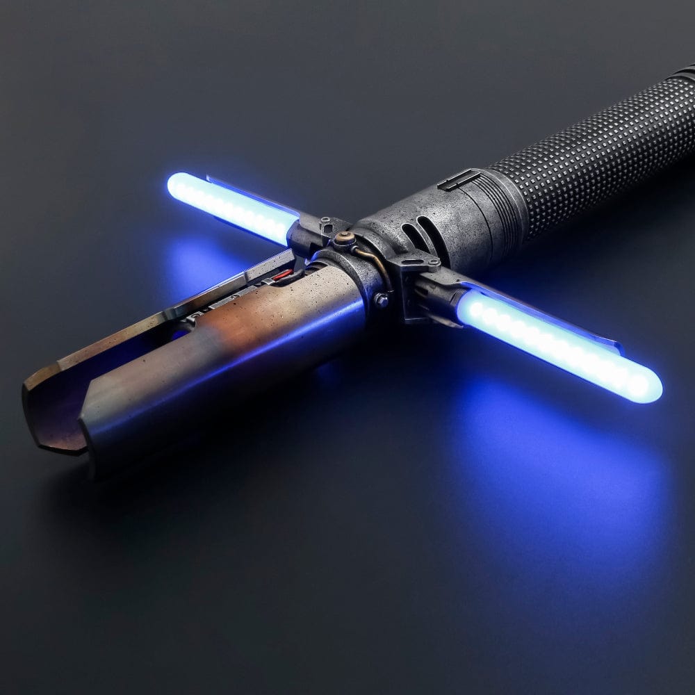 Survivor Crossguard V2 lightsaber - Sabers Unlimited