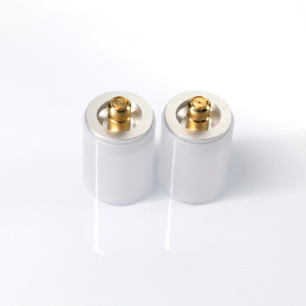 White 1" Blade Plug - SABERS UNLIMITED