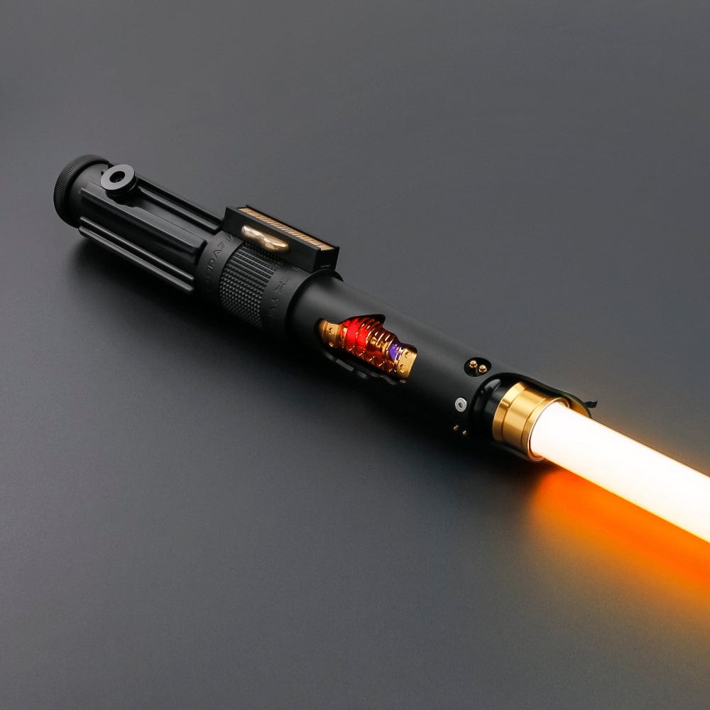 Black Fallen Knight lighstaber - Sabers Unlimited