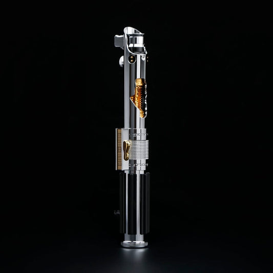 Chrome Fallen Knight lighstaber - Sabers Unlimited