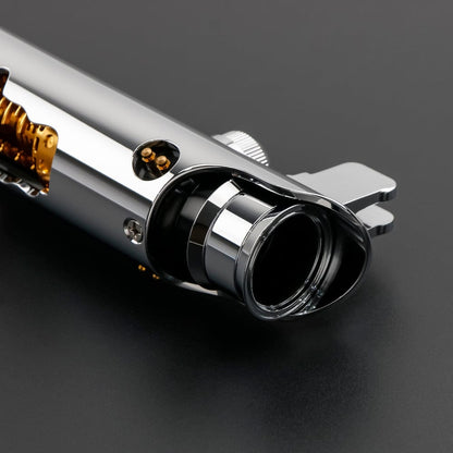 Chrome Fallen Knight lighstaber - Sabers Unlimited