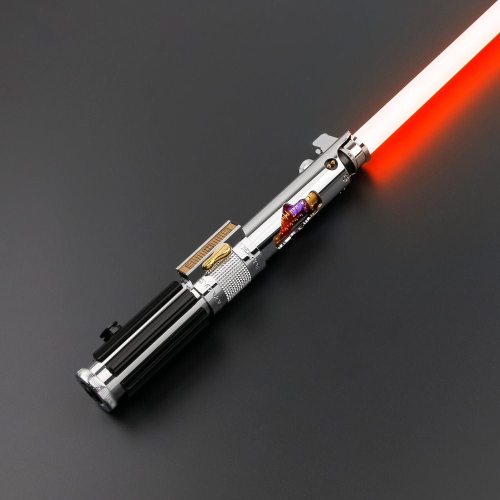 Chrome Fallen Knight lighstaber - Sabers Unlimited