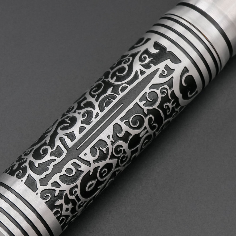 Etched Knight master lightsaber - Sabers Unlimited