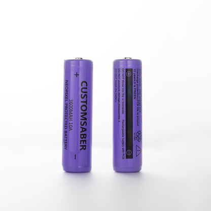 Protected 18650 Battery 3600mAh - Sabers Unlimited
