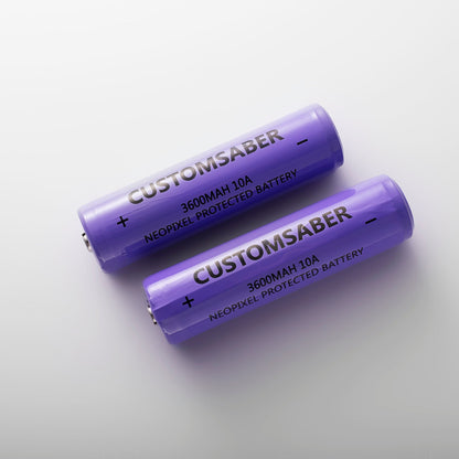 Protected 18650 Battery 3600mAh - Sabers Unlimited