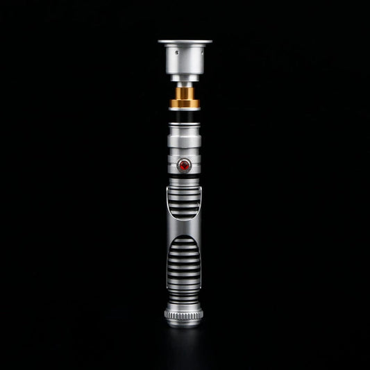 Spinner silver master hilt - Sabers Unlimited