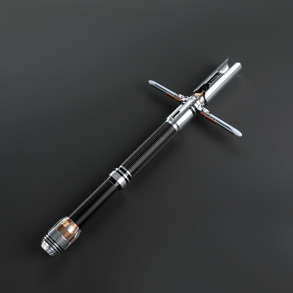 Survivor Crossguard lightsaber - Sabers Unlimited