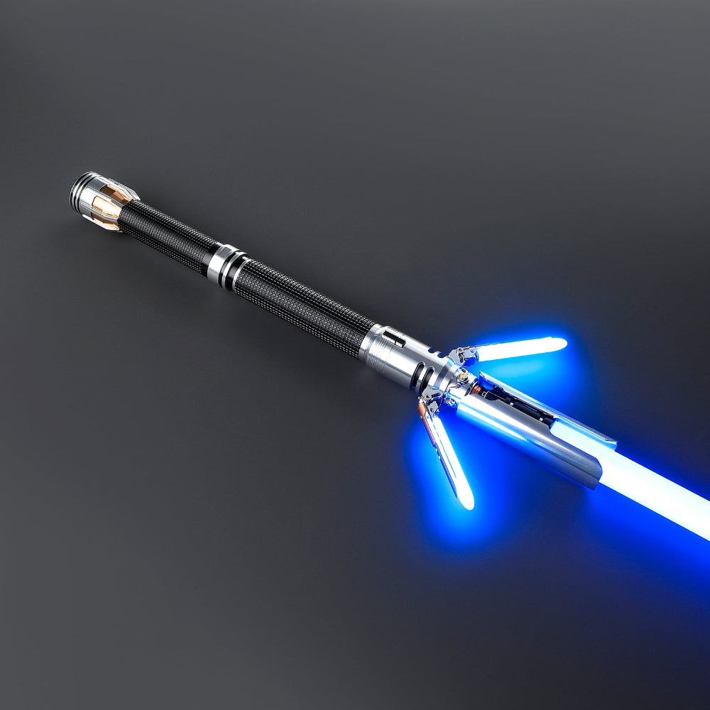 Survivor Crossguard lightsaber - Sabers Unlimited