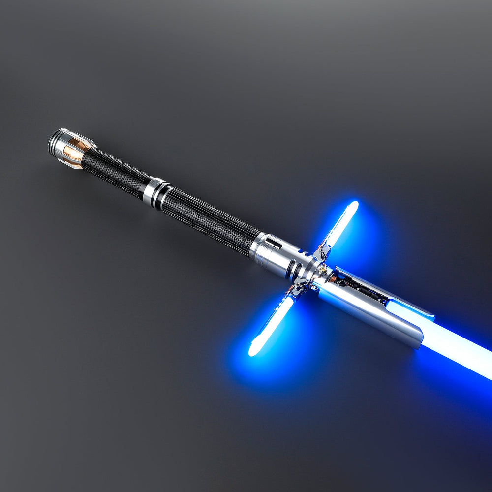 Survivor Crossguard lightsaber - Sabers Unlimited