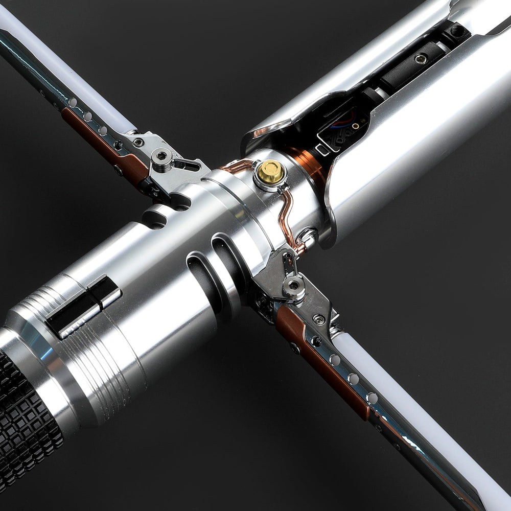 Survivor Crossguard lightsaber - Sabers Unlimited