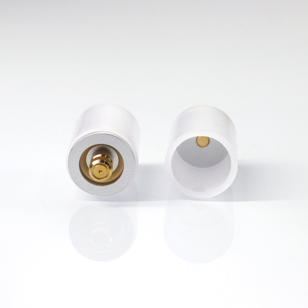 White 1" Blade Plug - SABERS UNLIMITED