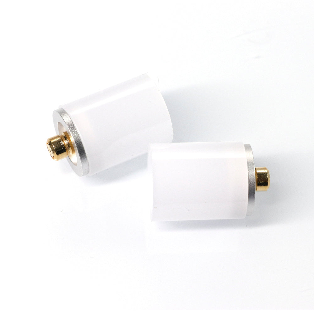 White 1" Blade Plug - SABERS UNLIMITED